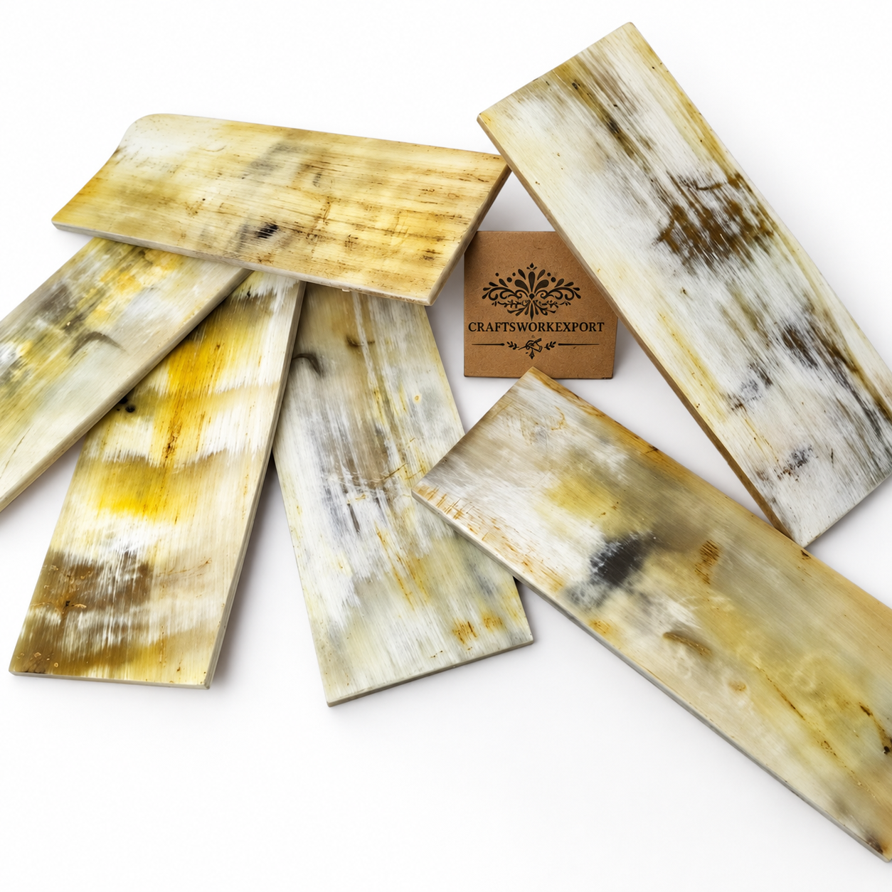 Buffalo horn  plates